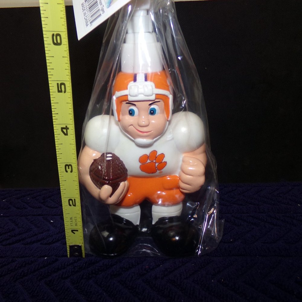 3 Clemson Tiger Liquid dispenser soap lotion Fun for Kids
